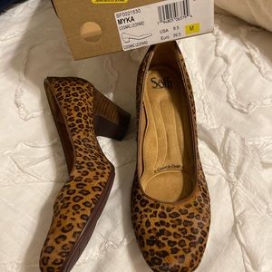 New Sofft brand cheetah heels